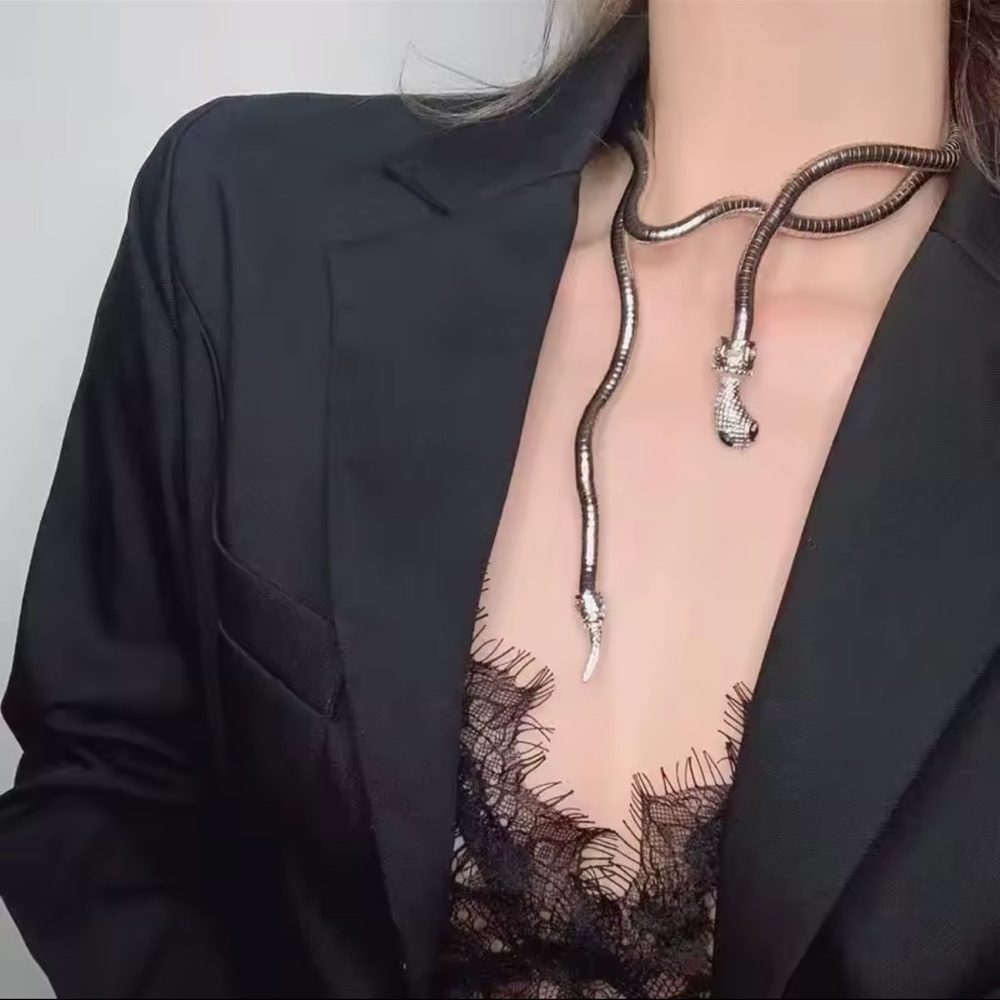 Serpenti Snake Bendable Necklace